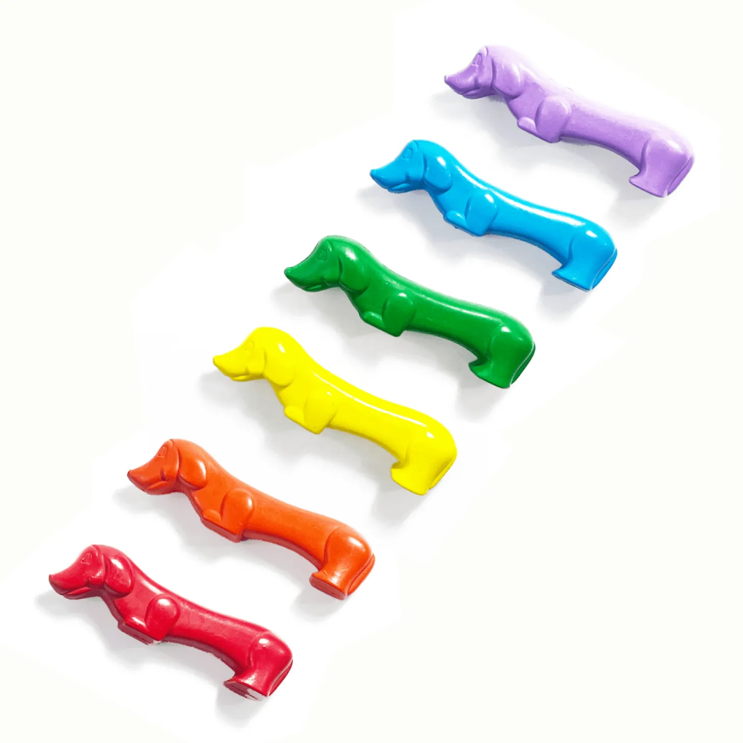 Kredki Malucha Pieski, Pawsome Pups - 6 szt.
