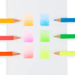 Kredki Ołówkowe Neonowe Grube - Jumbo Brights