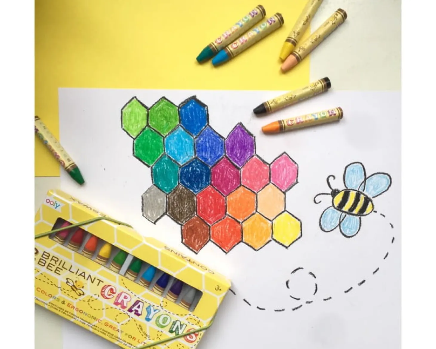 Kredki z pszczelego wosku, Briliant Bee