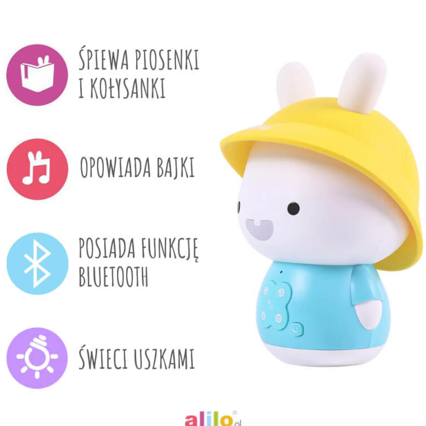 Króliczek Baby Bunny G9S+ - niebieski