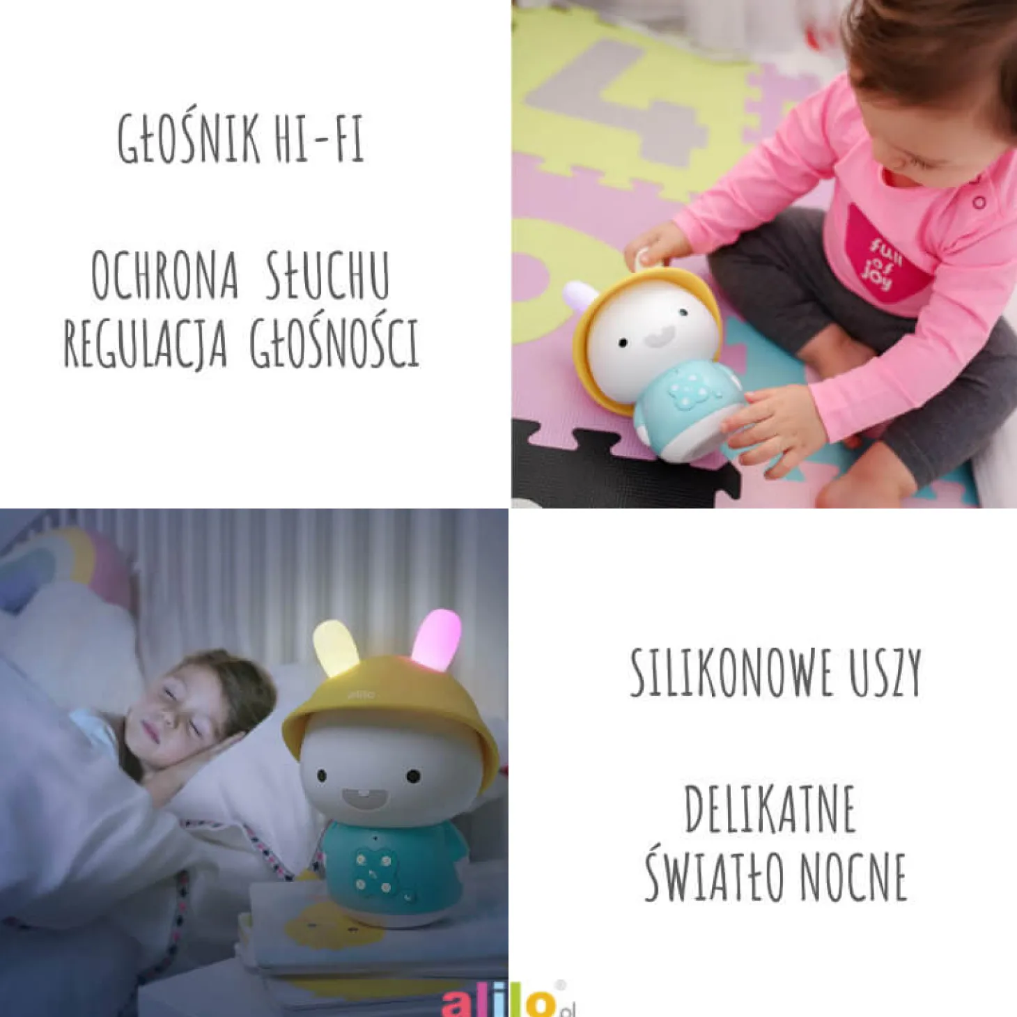 Króliczek Baby Bunny G9S+ - różowy