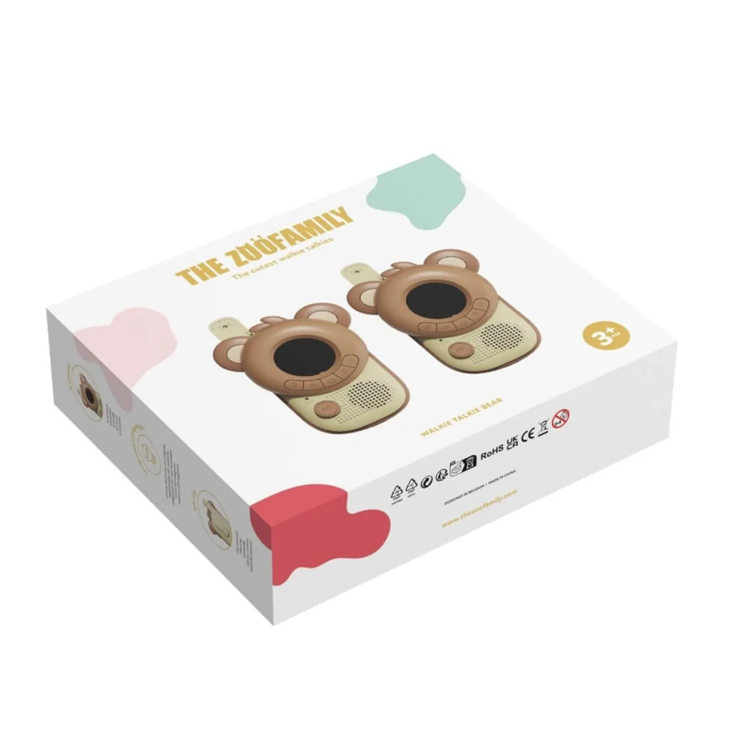 Krótkofalówki dla dzieci Zoo Walkie Talkie - Bear, Bear