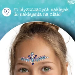Kryształowe tatuaże samoprzylepne