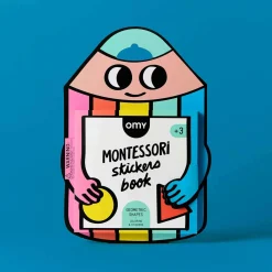 Książeczka Montessori z naklejkami FIGURY I KSZTAŁTY