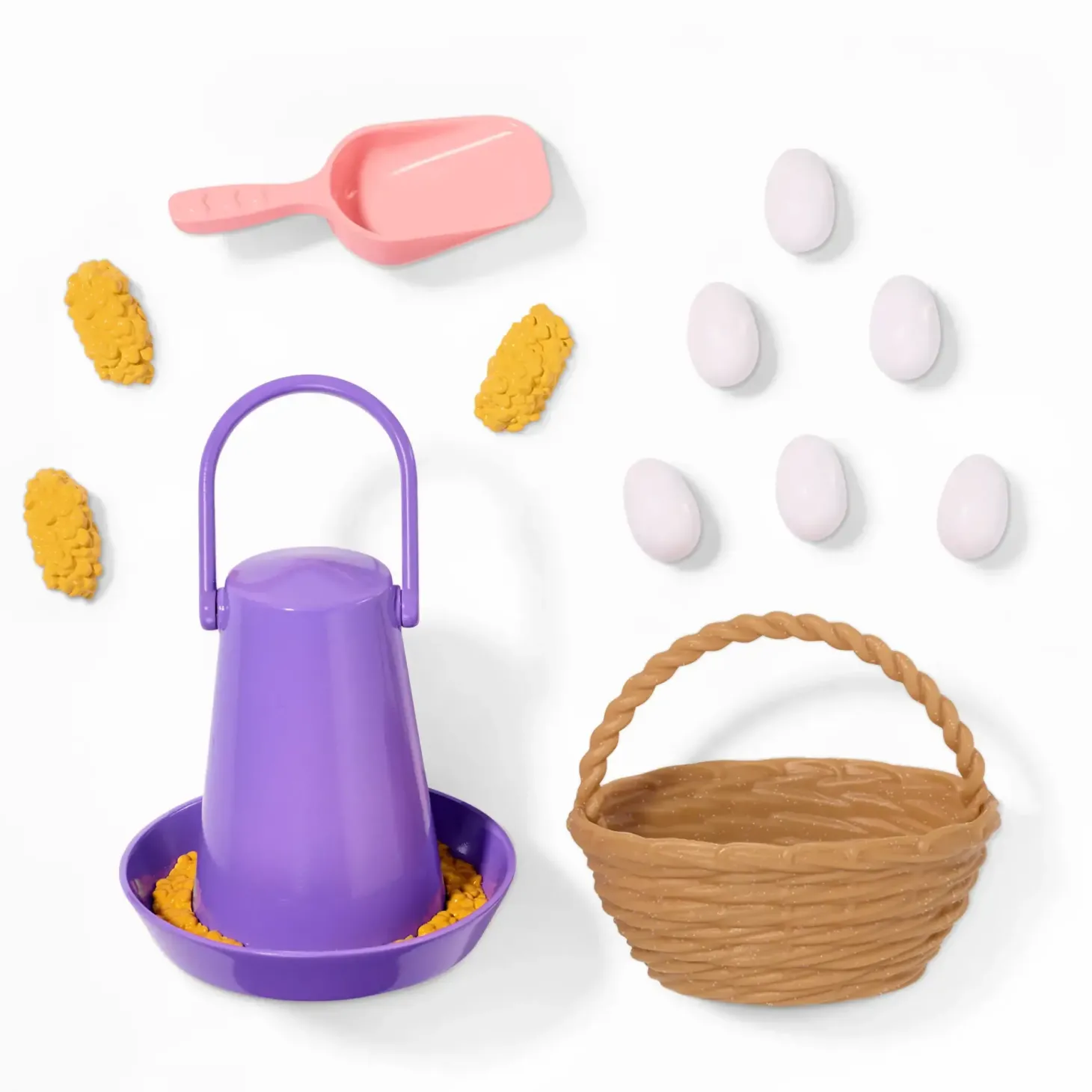 Kurnik z kurą znoszącą jajka, kurczątkiem i akcesoriami - Chicken Coop