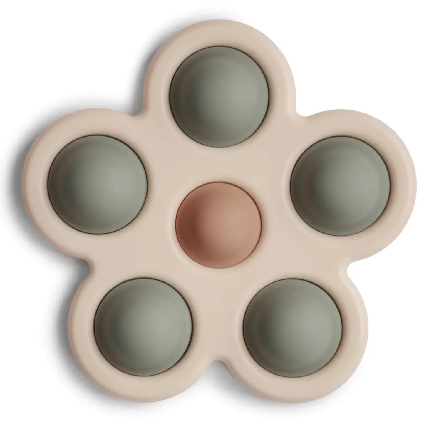 Kwiatek Press Toy - dried thyme, natural, sand