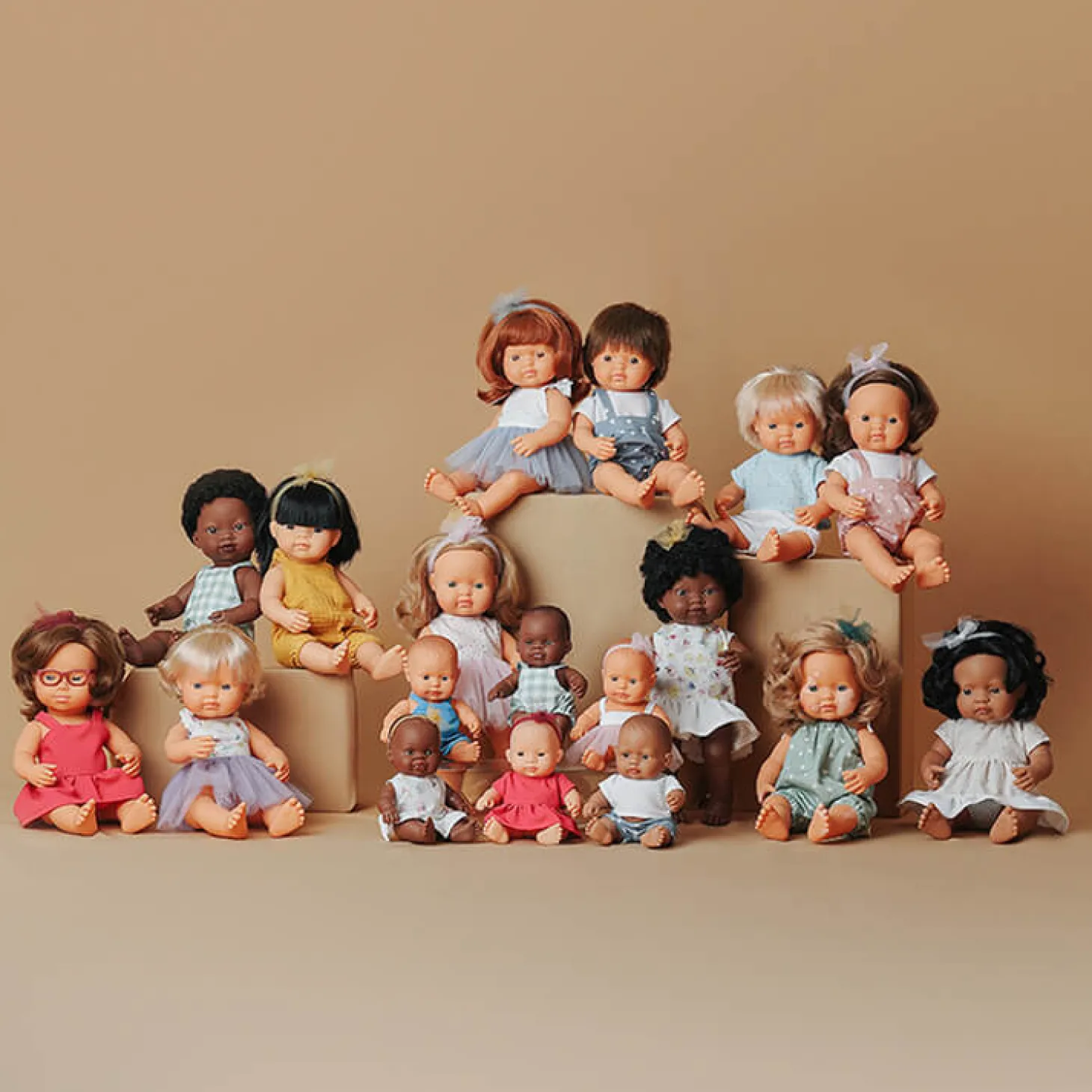 Lalka dziewczynka Europejka Ciemny Blond Bielactwo My Friends & Me, 38cm