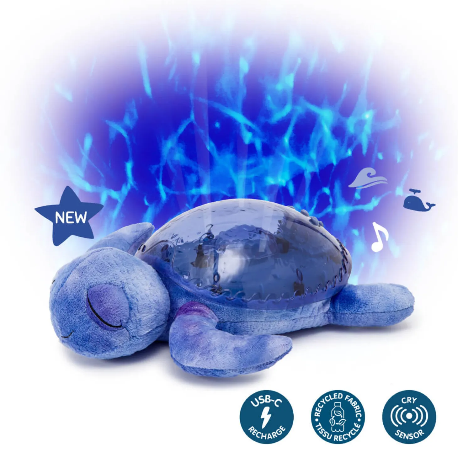 Lampka Tranquil Turtle Ocean Eco - żółw granatowy