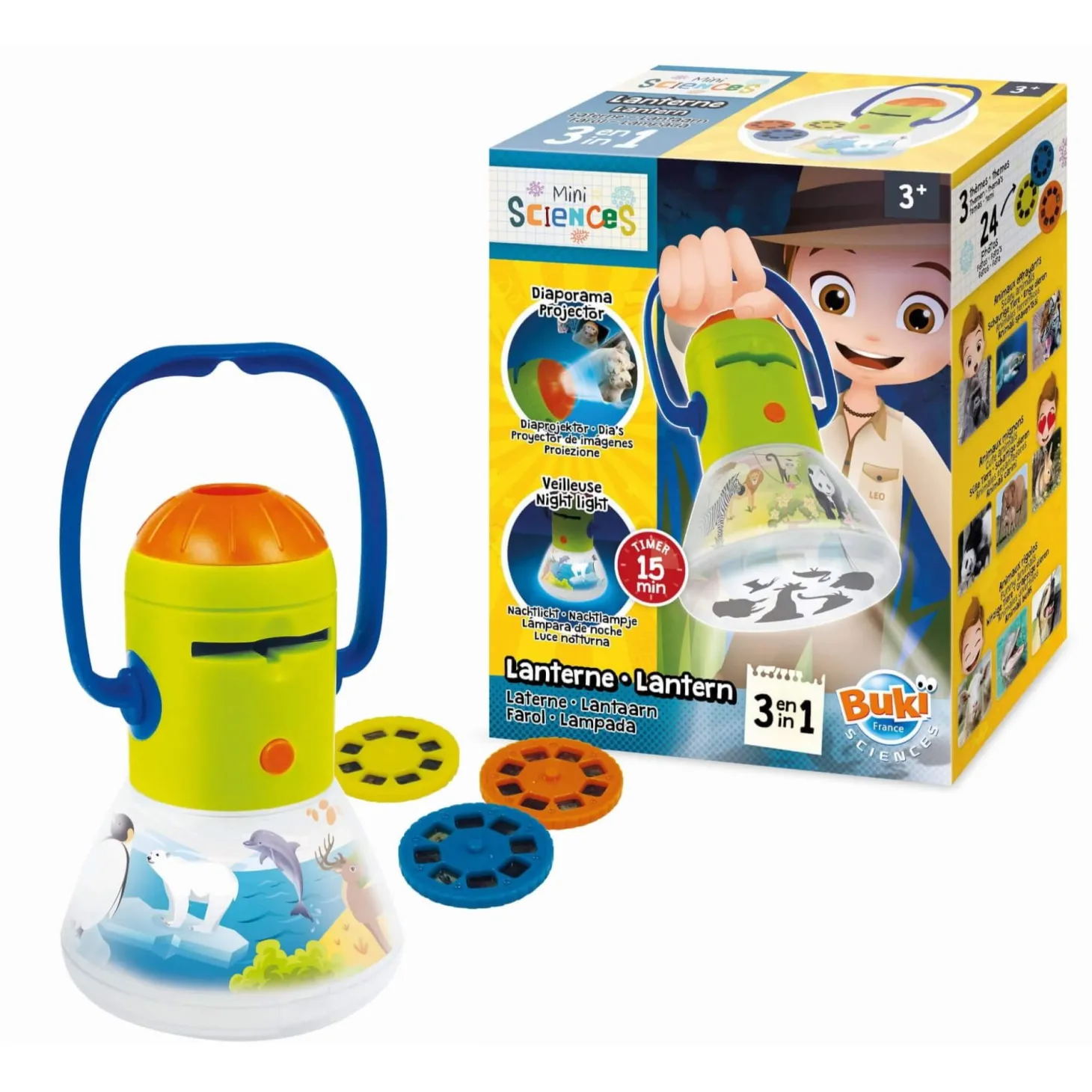 Latarka 3 w 1 - Mini Sciences