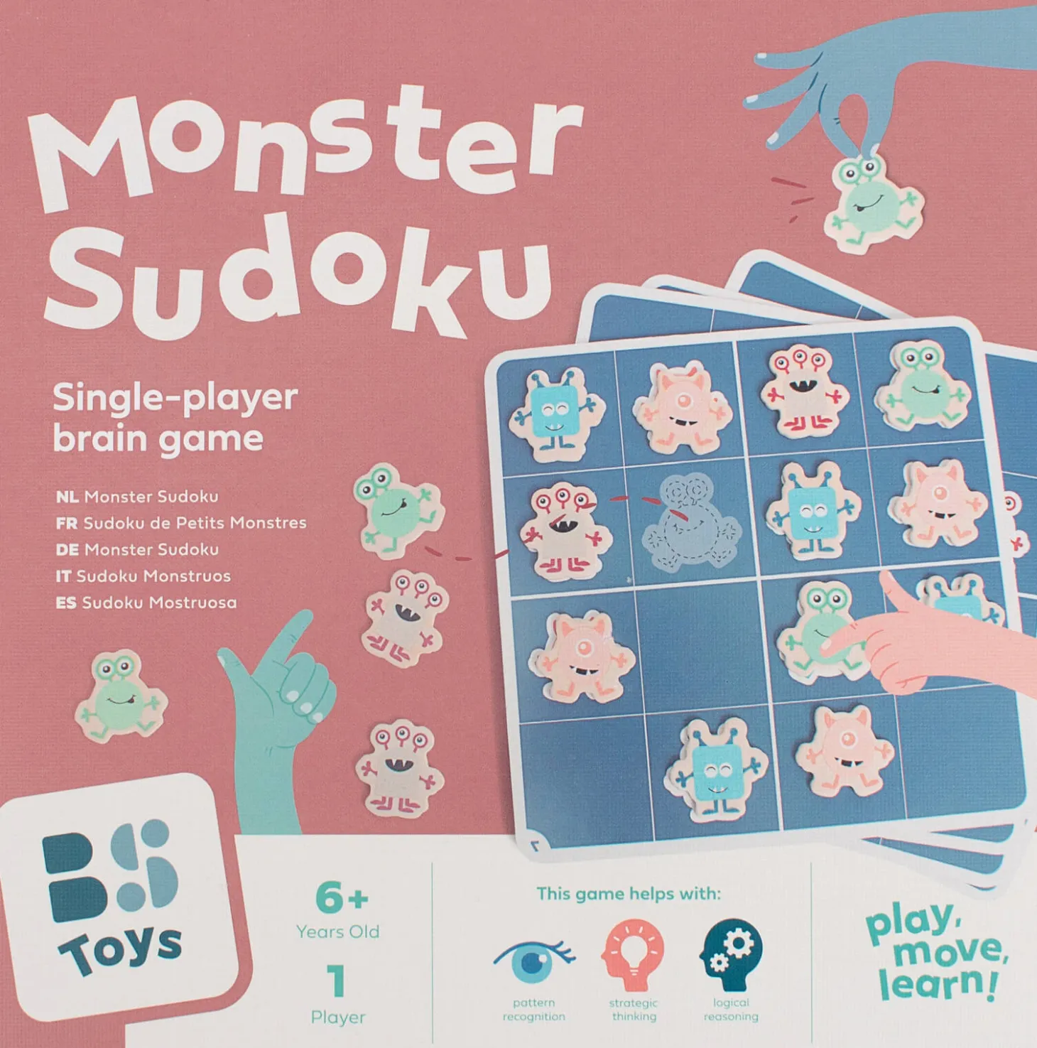 Logiczna gra planszowa, Monster Sudoku