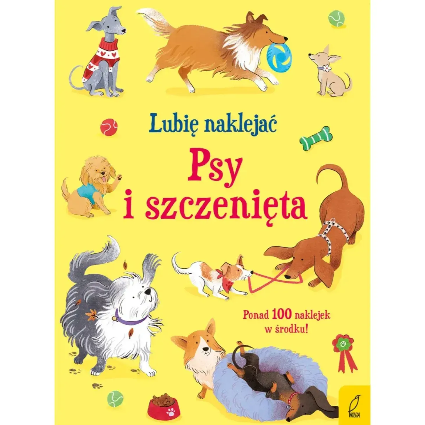 Lubię naklejać. Psy i szczenięta