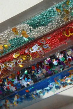 Magiczna różdżka z brokatem - star glitter