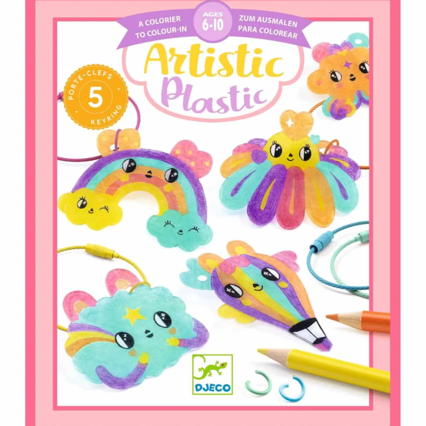 Magiczny plastik BRELOCZKI KAWAII 6+