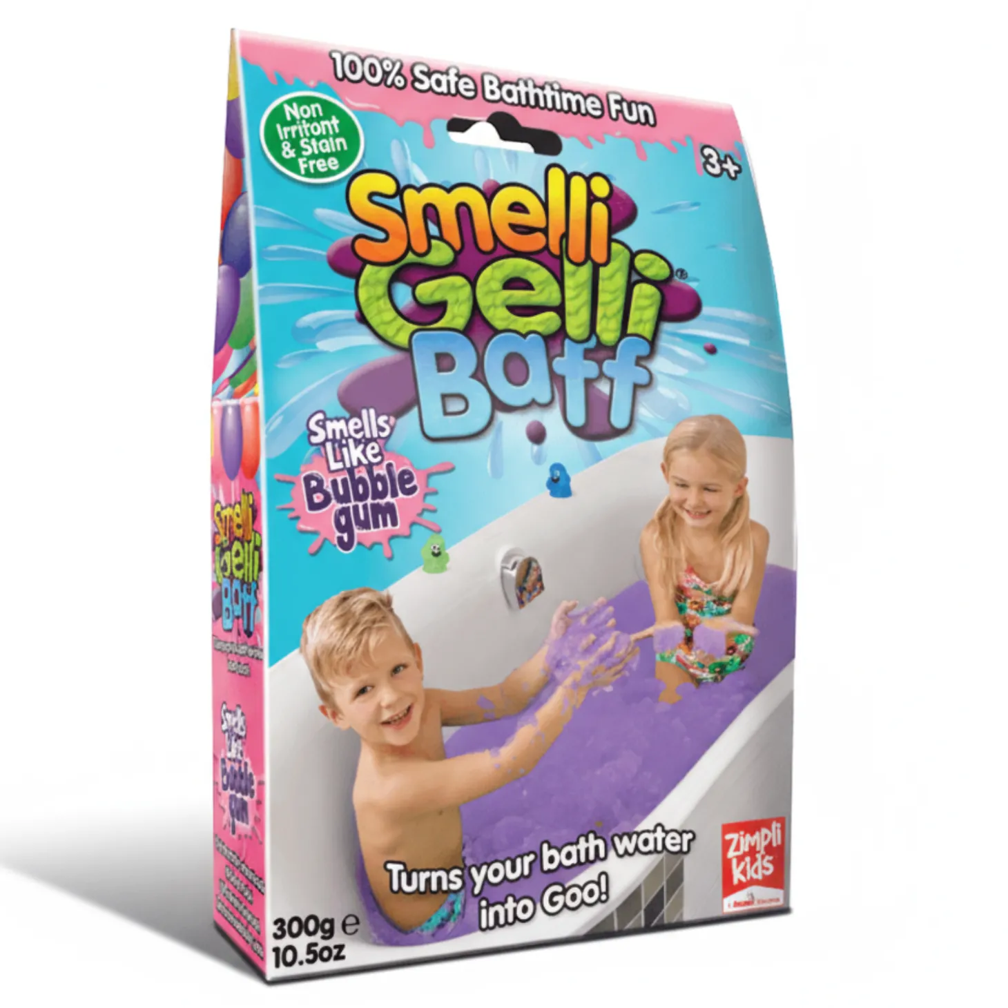 Magiczny proszek do kąpieli Gelli Baff Smelli - Guma Balonowa, 1 użycie