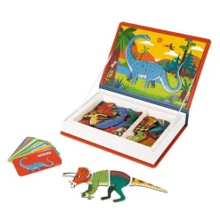 Magnetyczna układanka Dinozaury Magnetibook
