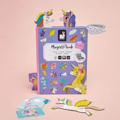 Magnetyczna układanka Jednorożec Magnetibook