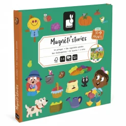 Magnetyczna układanka Magneti'stories W ogródku 3+