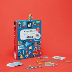 Magnetyczna układanka Straż pożarna Magnetibook