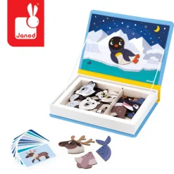 Magnetyczna układanka Zwierzęta polarne Magnetibook