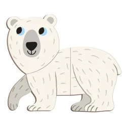 Magnetyczna układanka Zwierzęta polarne Magnetibook