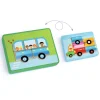 Magnetyczne puzzle Inzebox POJAZDY