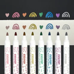 Markery Akrylowe Vivid Pop! Metaliczne Kolory