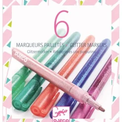 Markery brokatowe SWEET - 6 szt.