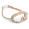 Maska do pływania i nurkowania Aqua - Oak Beige, 3-8 lat