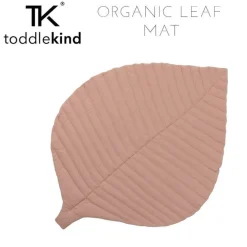 Mata do zabawy z bawełny organicznej w kształcie liścia - Sea Shell