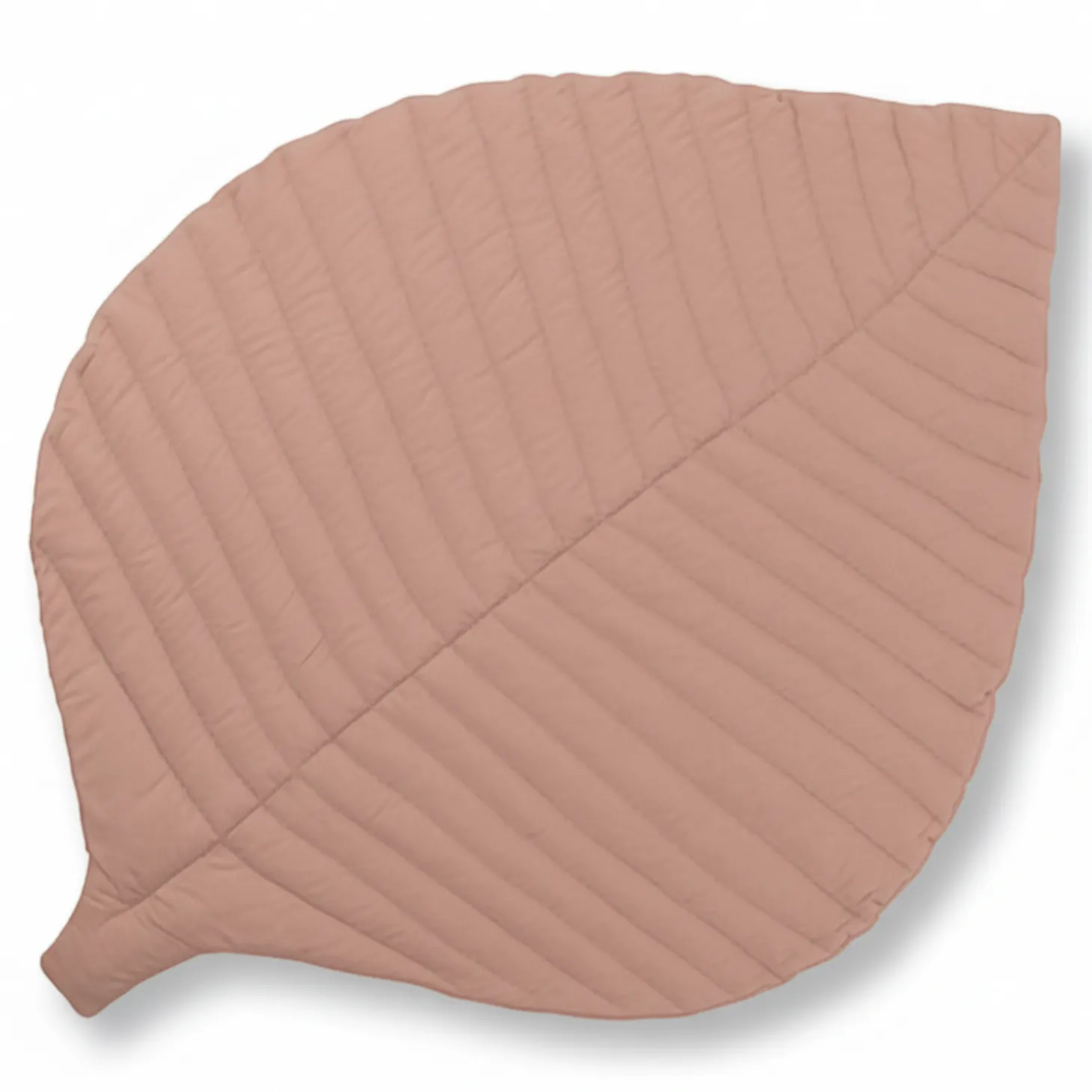Mata do zabawy z bawełny organicznej w kształcie liścia - Sea Shell