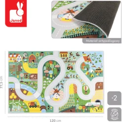 Mata do zabawy z drogą Wieś Cross Roads 2+