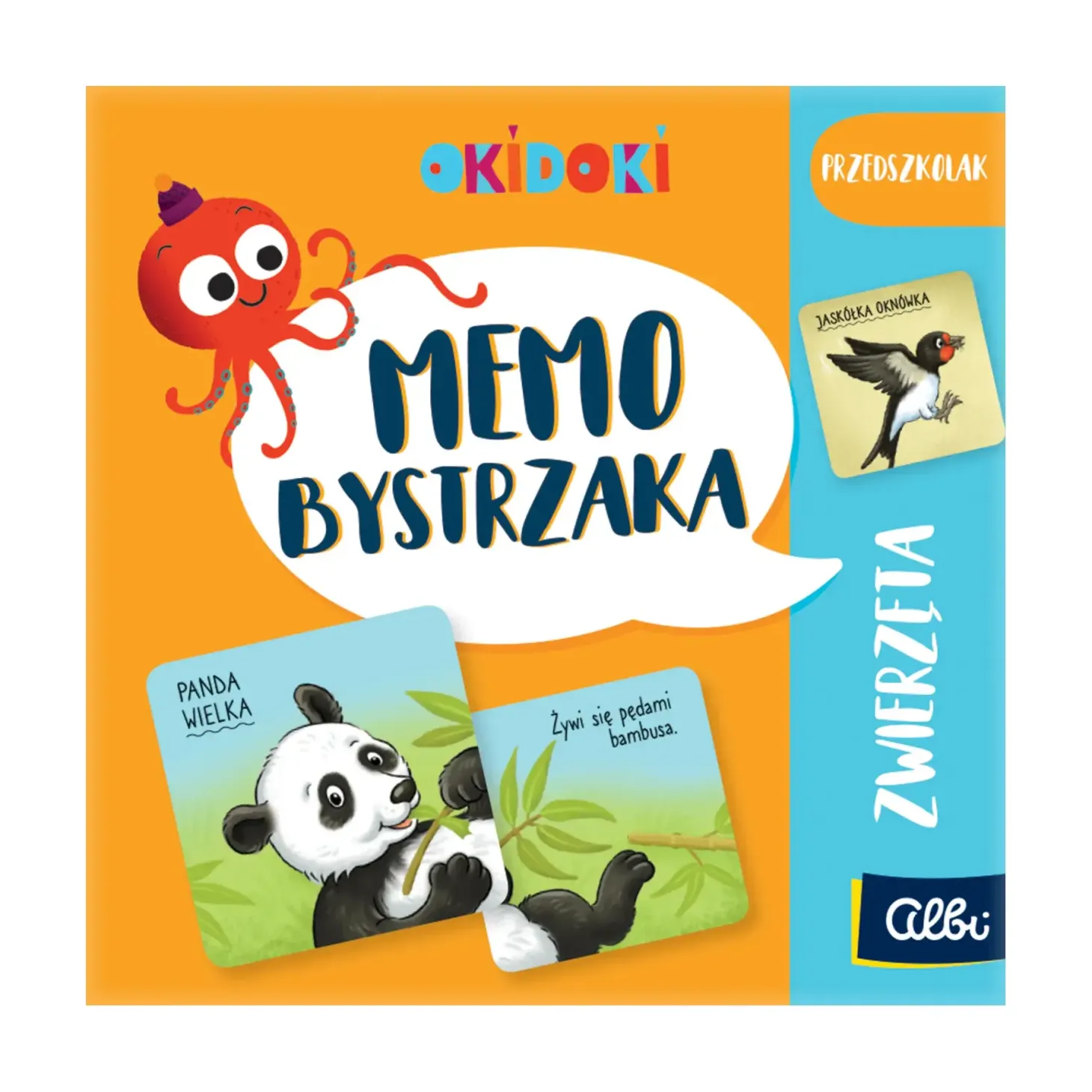 Memo Bystrzaka. Zwierzęta - OKIDOKI