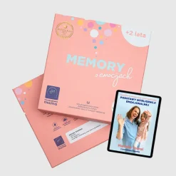 Memory o emocjach – gra o emocjach + mini e-book 2+