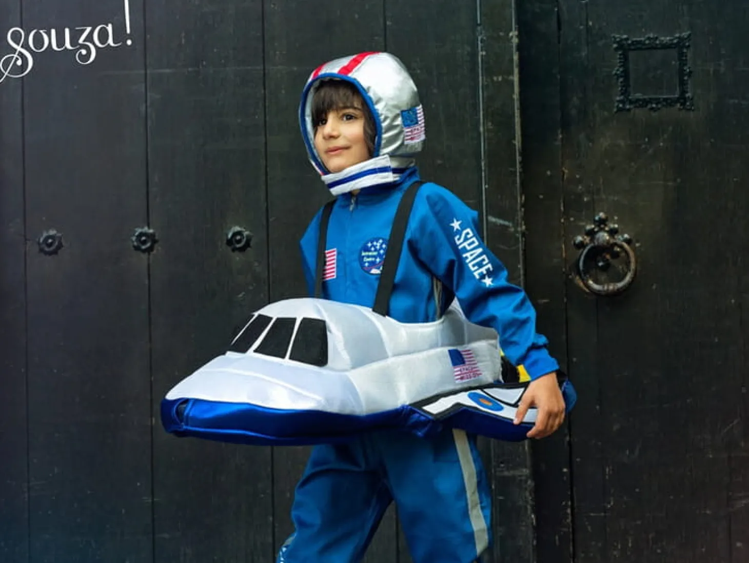 Miękki hełm astronauty