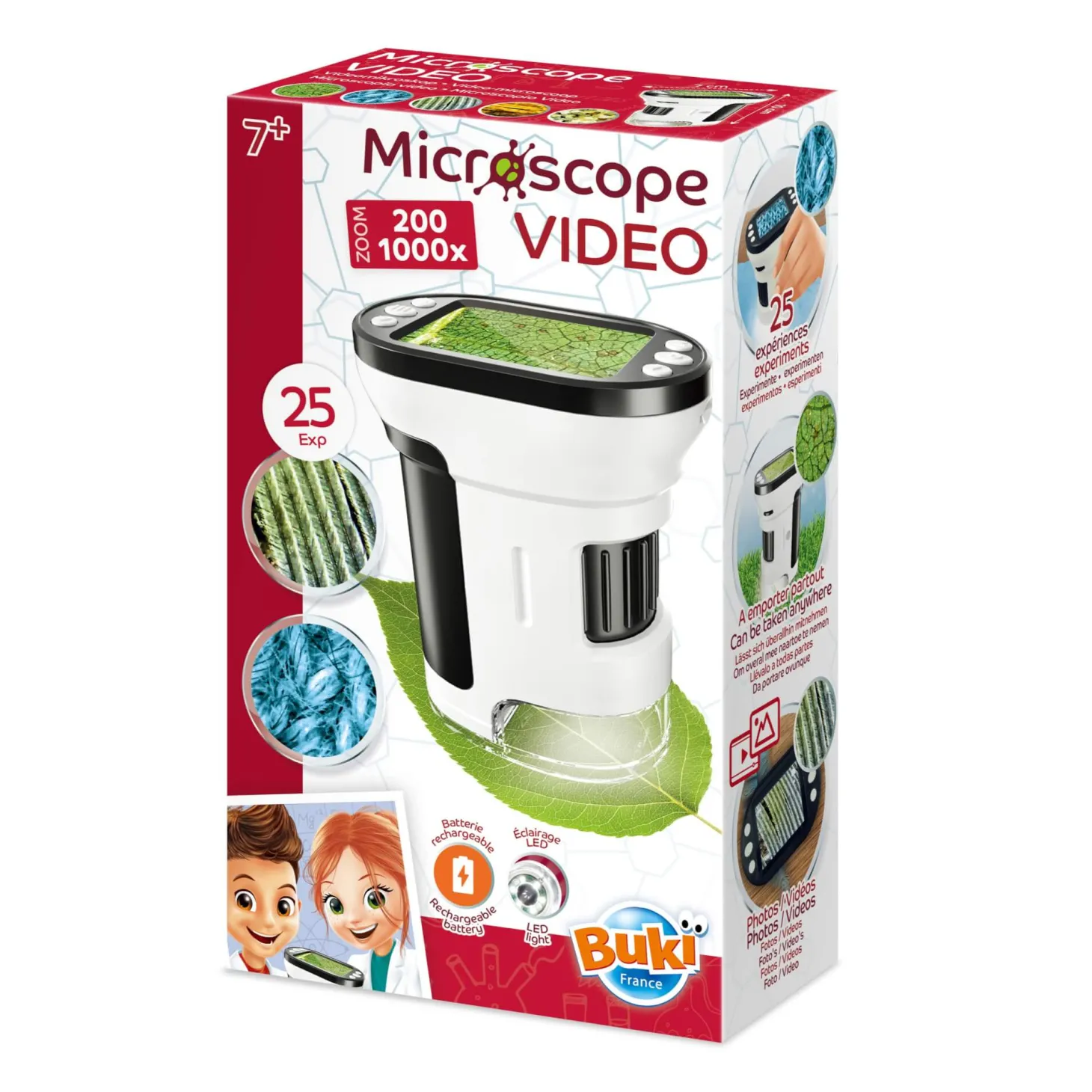 Mikroskop video powiększenie 200x-1000x