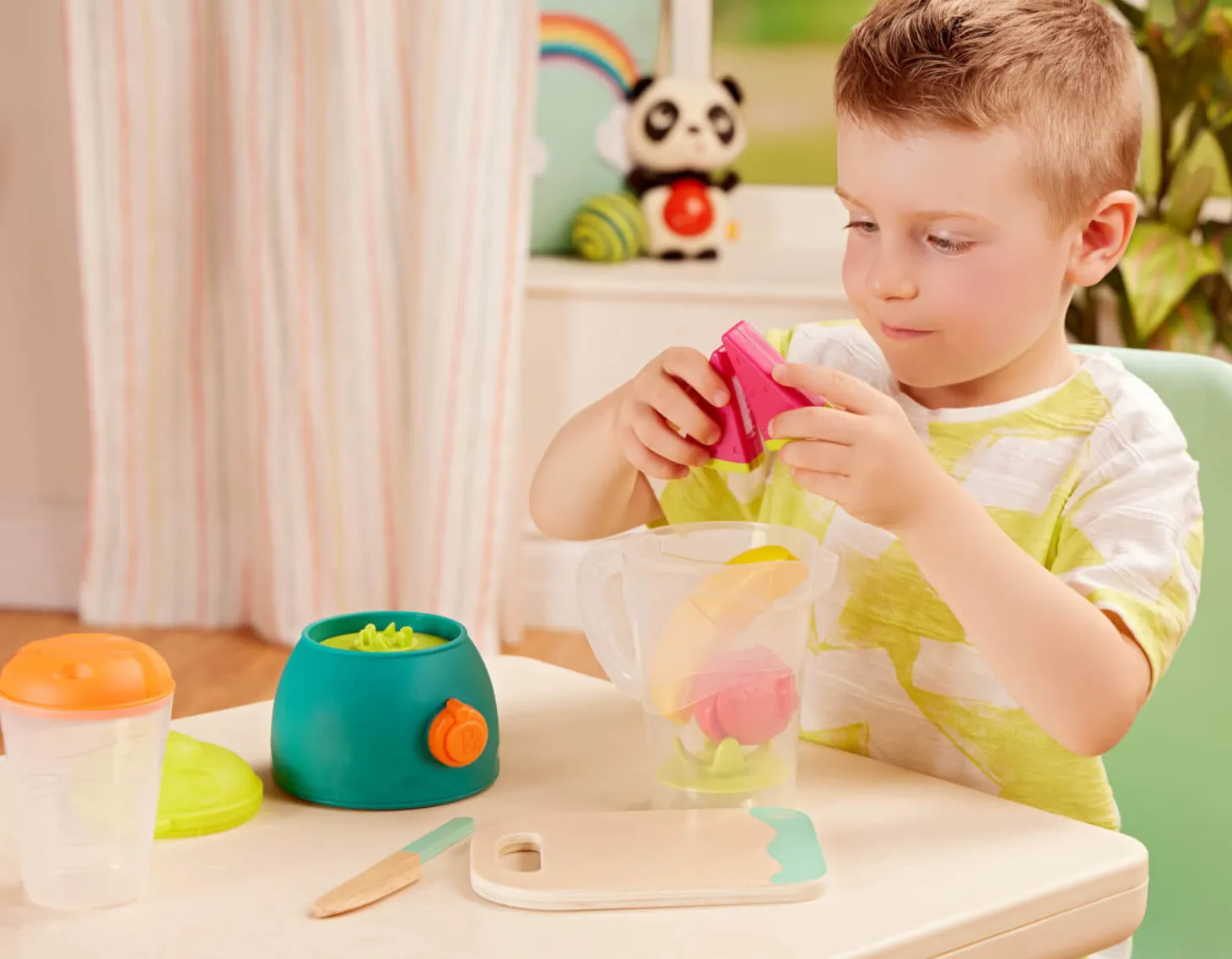 Mini Chef - Fruity Smoothie Playset - BLENDER z owocami i akcesoriami
