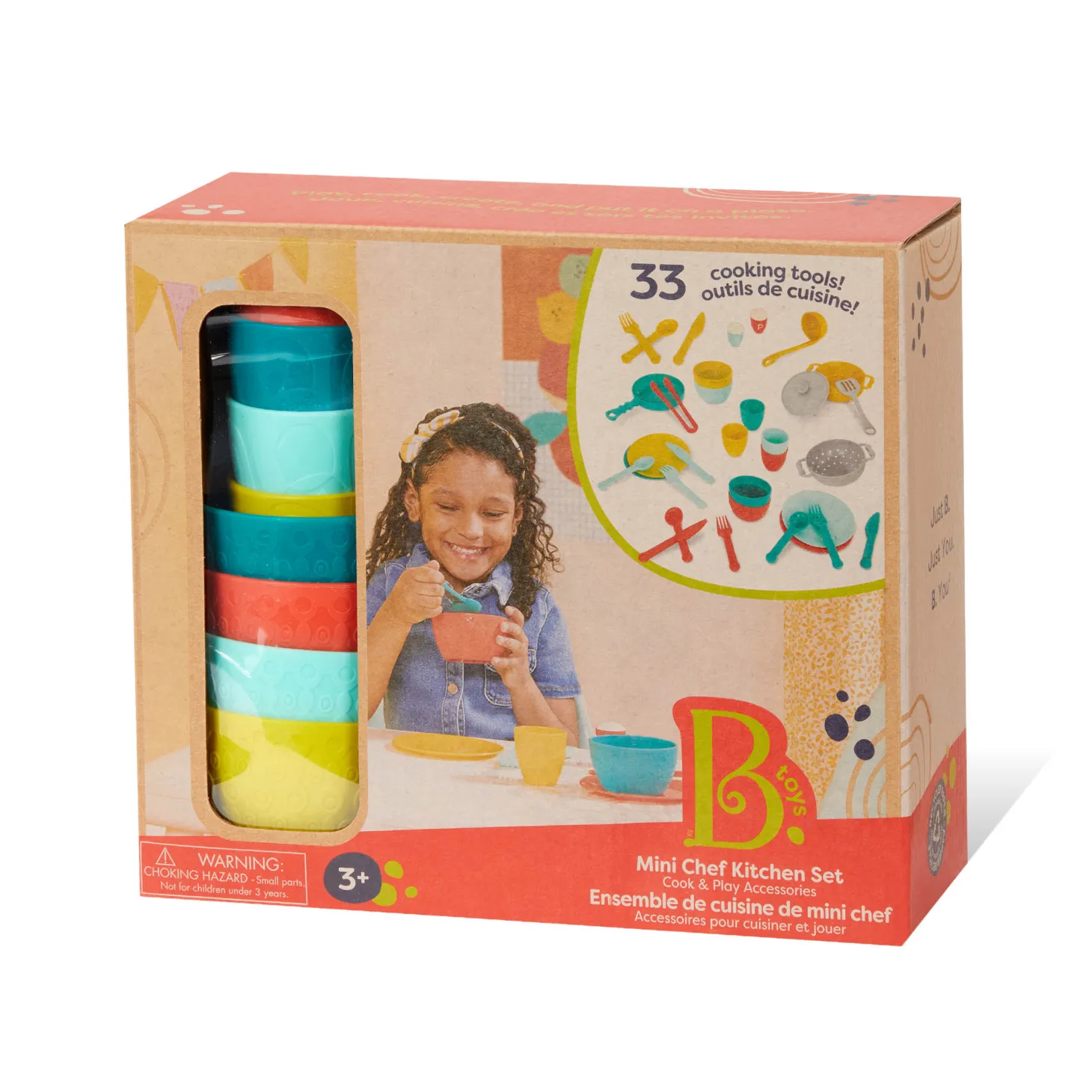 Mini Chef Kitchen Set – zastawa STOŁOWA i akcesoria KUCHENNE