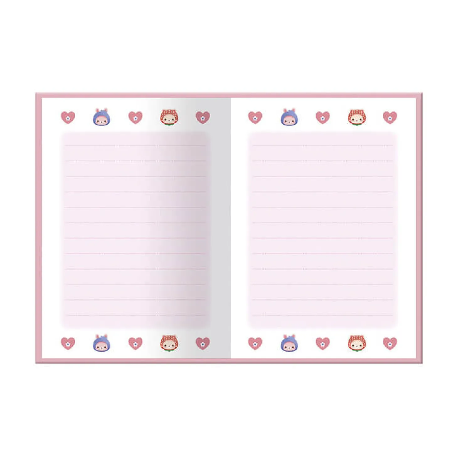 Mini notes w twardej oprawie Owocowe Słodziaki 6+