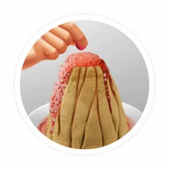 Mini wulkan - erupcja i odkopywanie