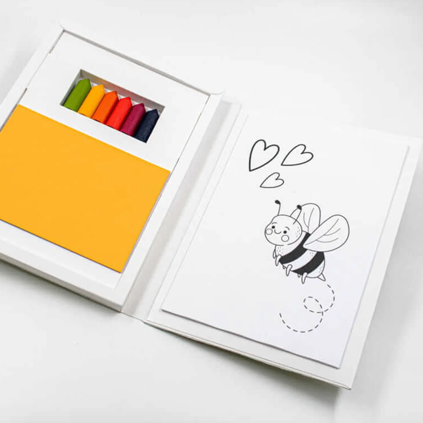 Mój pierwszy zestaw do kolorowania z kredkami z wosku pszczelego 1+