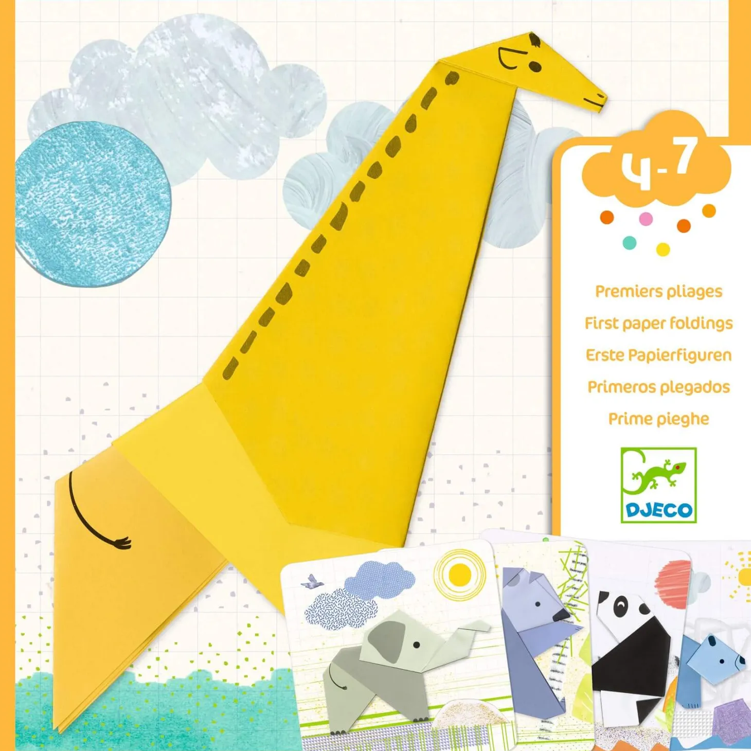 Moje pierwsze origami 1,2,3 ZŁOŻONE