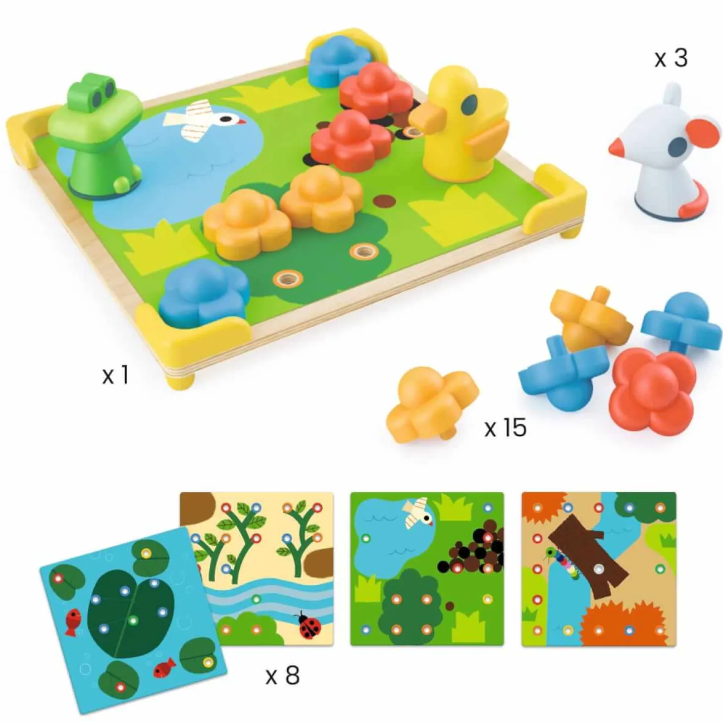 Mozaika DUCKY&CO - kolorowe obrazki