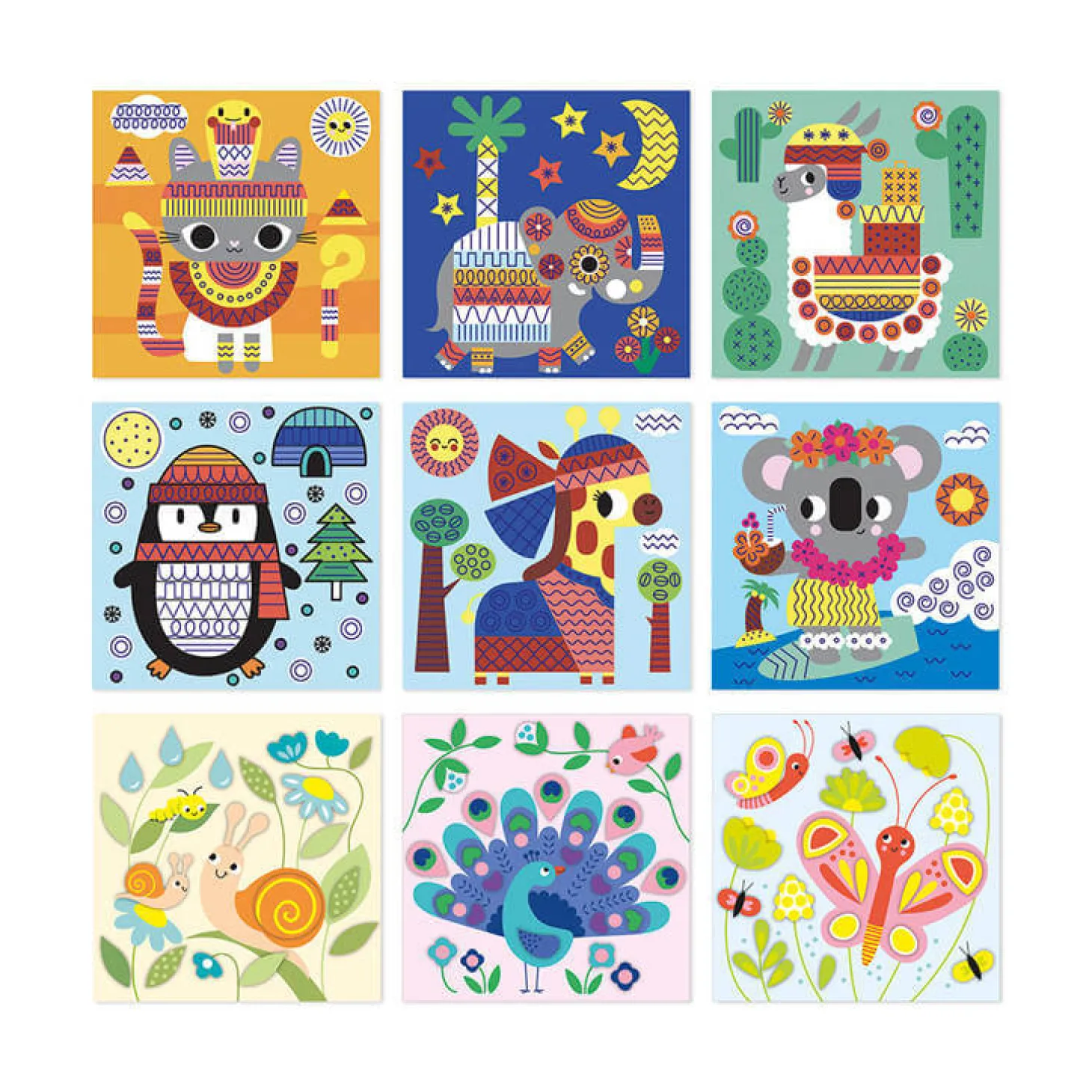 Multizestaw kreatywny 4-latka My arts & crafts 4+