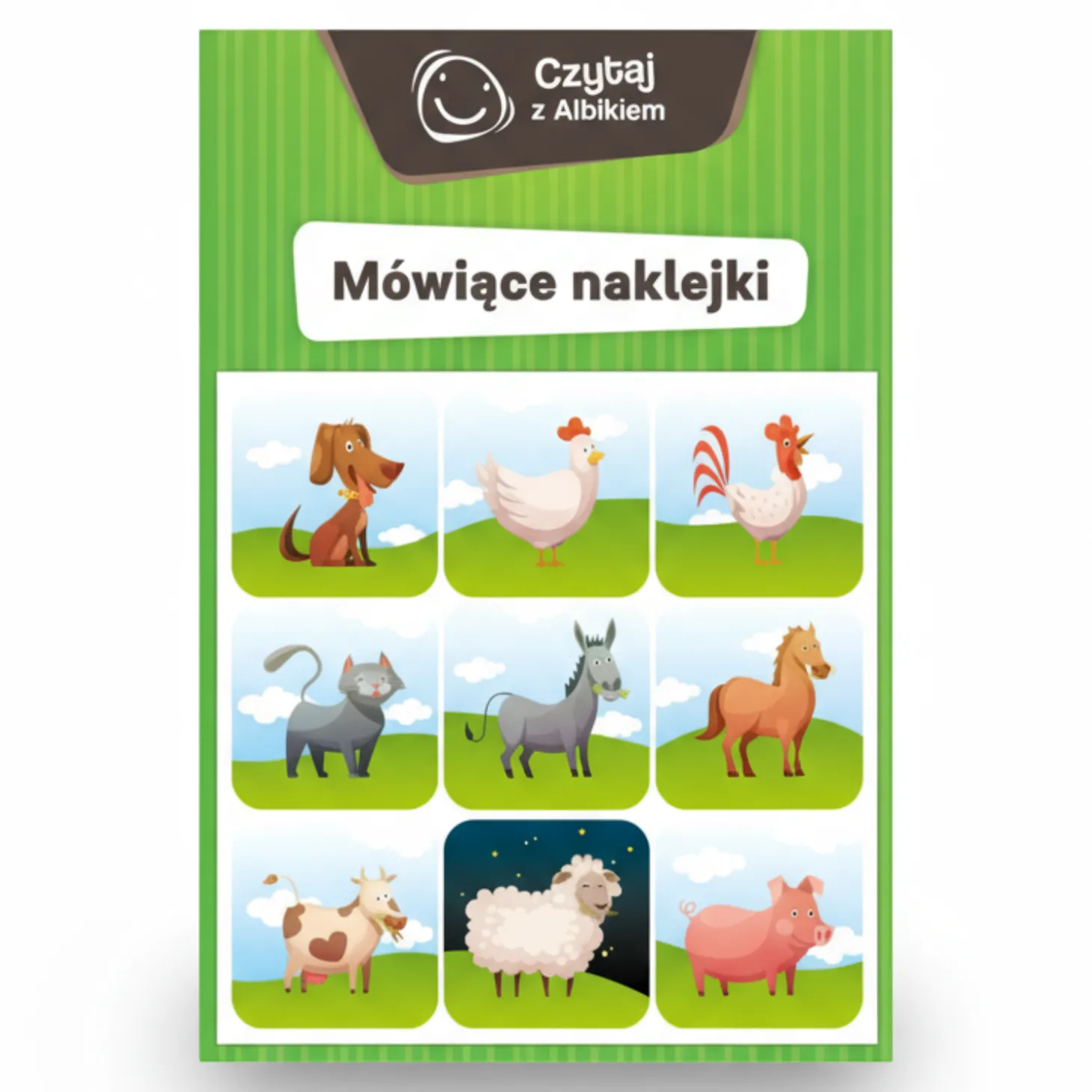 Mówiące naklejki