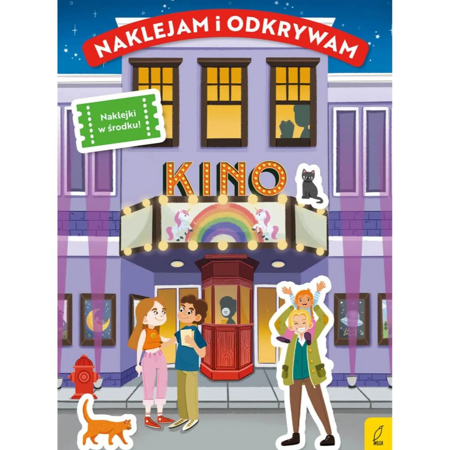 Naklejam i odkrywam. Kino
