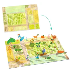 Naklejki wielokrotnego użytku 3D FARMA 3+