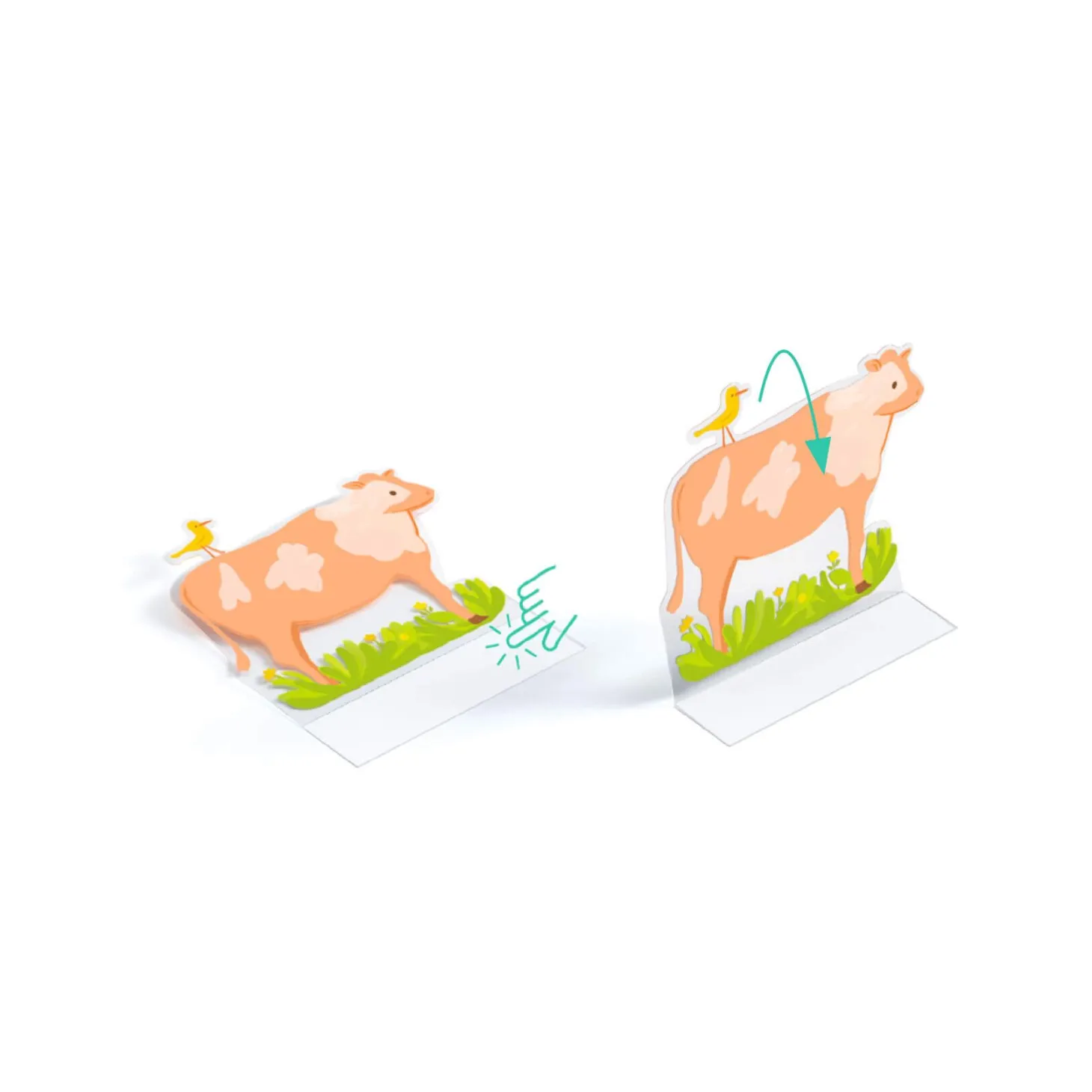 Naklejki wielokrotnego użytku 3D FARMA 3+