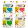 Naturalna ciastolina do zabawy, BROKAT, eko-pack 4 szt. Re-Fill Play Dough