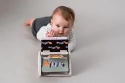Obracająca się książeczka grzechocząca Tummy Time