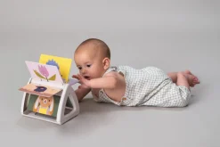 Obracająca się książeczka grzechocząca Tummy Time